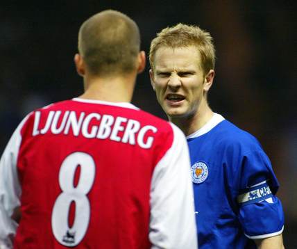 Fredrik Ljungberg, Arsenal och Ben Thatcher, Leicester