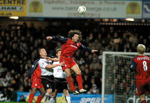 Fotboll, engelsk, FA Barclaycard Premiership, Fulham -