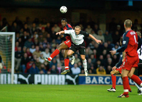 Fotboll, engelsk,  FA Barclaycard Premiership, Fulham -