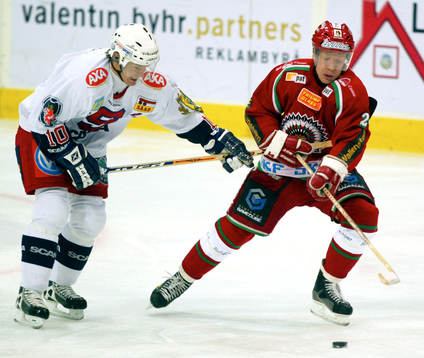 Niklas Andersson, Frölunda och Joakim Eriksson,