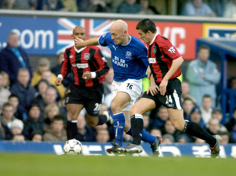 Fotboll, engelsk, FA Barclaycard Premiership, Everton -