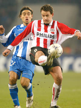 Jan Vennegoor, Eindhoven och Aldo Duscher, Deportivo La