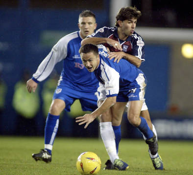 Dennis Weis, Millwall och Pablo Counago, Ipswich