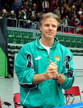 Tränare Roland Nilsson var glad