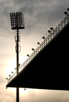 Luci stadion, arena, strålkastare