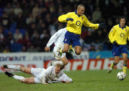 Gilberto, Arsenal och Per Frandsen, Bolton