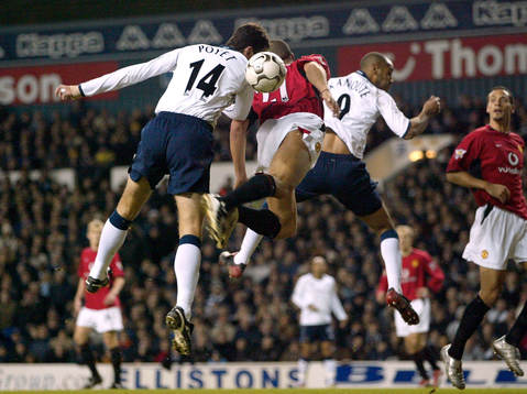 Fotboll, engelsk, FA Barclaycard Premiership , Tottenham