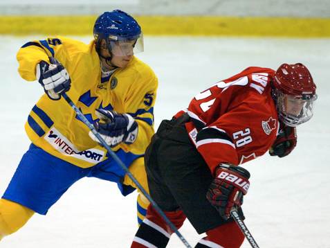 Johan Fransson, Sverige och Sidney Crosby, Kanada