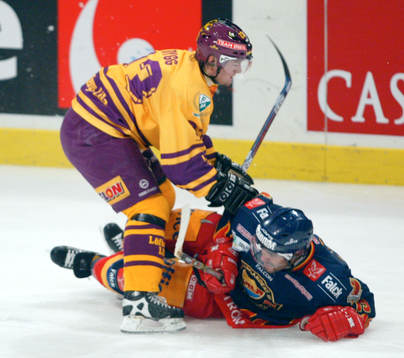 Mats Trygg, Färjestad och Johnny Oduya, Djurgården