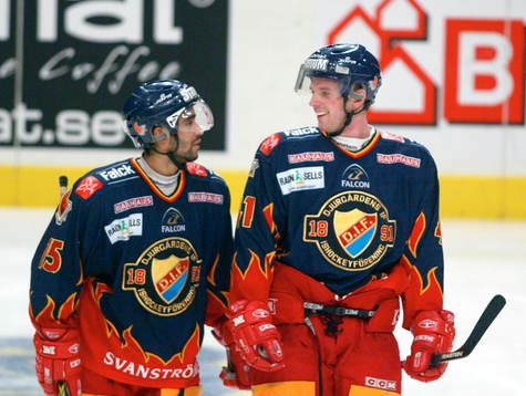 Johnny Oduya och Richard Lintner, Djurgården