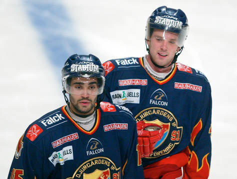 Johnny Oduya och Richard Lintner, Djurgården