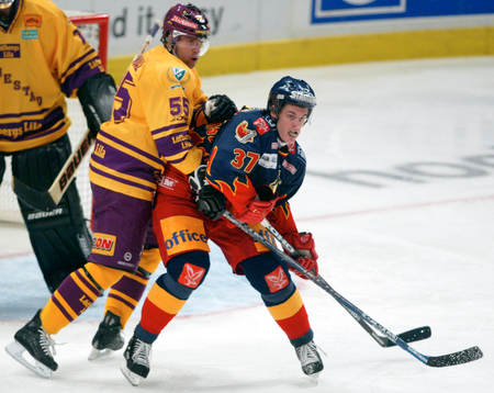 Janne Grönwall, Färjestad och Stefan Pettersson,