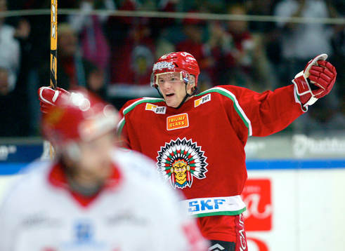 Magnus Kahnberg, Frölunda, jubel