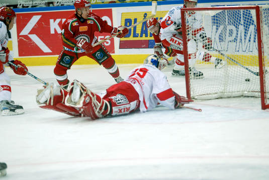 kimmo Kapanen, målvakt, Timrå. Mål, målbur