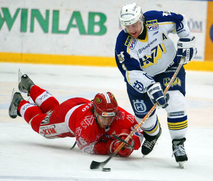 Kristian Gahn, Timrå och Fredrik Olausson, HV71