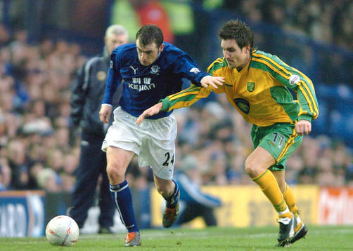 James McFadden, Everton Jim Brennan, Norwich