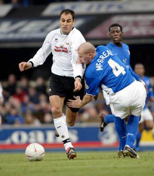 Fotboll, engelsk, FA cup, Ipswich - Derby