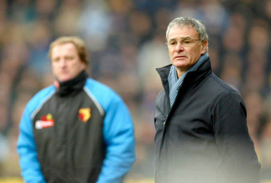Claudio Ranieri, Tränare Chelsea i förgrunden och Ray