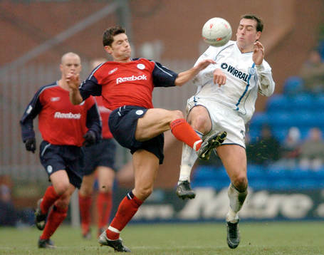 Gary Jones, Tranmere och Anthony Barness, Bolton