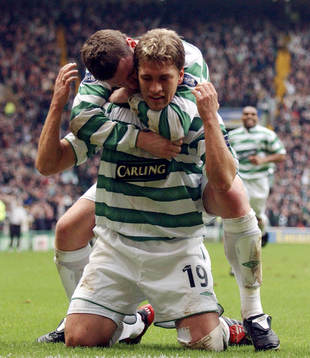 Stilan Petrov, Celtic jubel med Alan Thompson