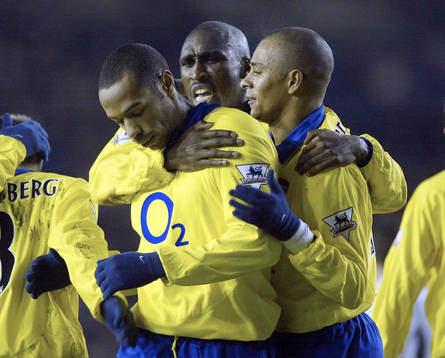 Thierry Henry, jubel