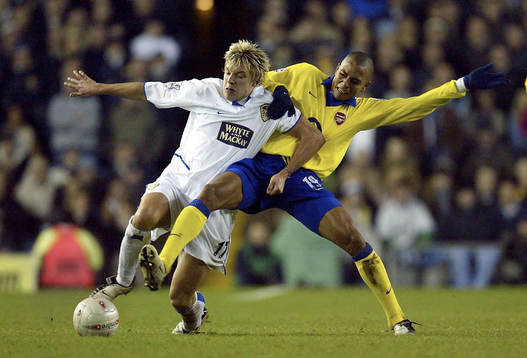 Alan Smith, Leeds och Gilberto Silva, Arsenal