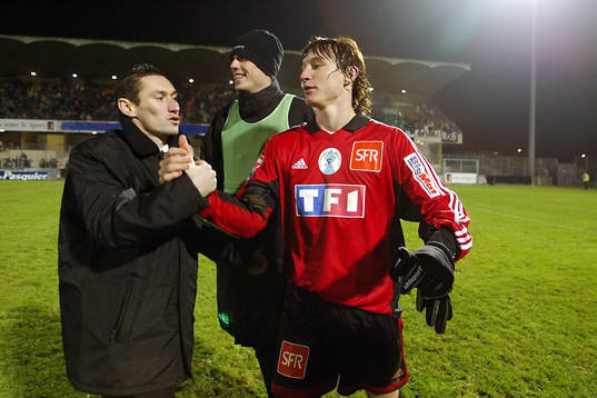 Olivier Monterrubio och Kim Källström, Rennes