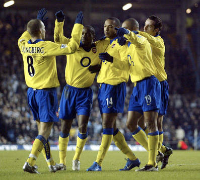 Thierry Henry, jubel