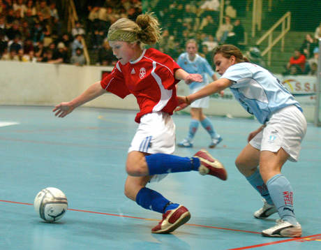 Fotboll, junior, ungdom. Skånecupen. Jonna Nilsson först