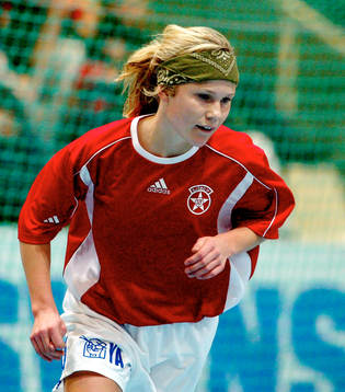 Fotboll, flick, Skånecupen. Jonna Nilsson, Sjöbo IF