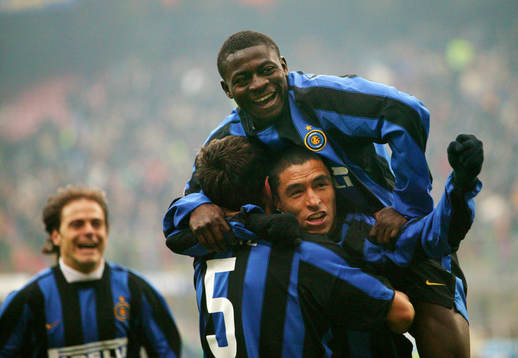 Fotboll, Italiensk, Serie A, Ivan Cordoba, Inter jublar med
