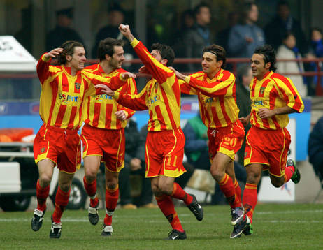 Lorenzo Stovini, Marco Cassetti, Cesare Bovo, Sebstiano