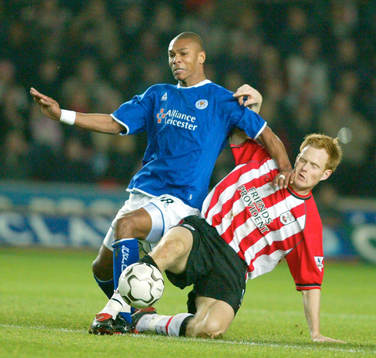 Michael Svensson, Southampton och Marcus Bent, Leichester