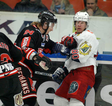Magnus Österby, Malmö och Patrik Zetterberg, Södertälje