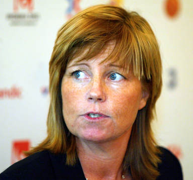 Marika Domanski Lyfors, förbundskapten damlandslaget