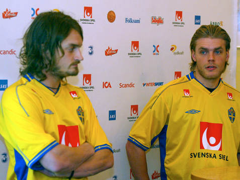 Mats Rubarth och Johan Arneng två av många
