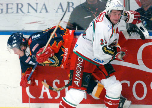 Ronnnie Sundin, Frölunda stoppar Espen Knutsen, Djurgården