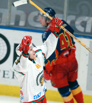 Magnus Kahnberg, Frölunda. Jubel