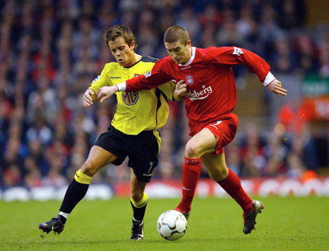 Fotboll, engelsk, FA Barclaycard Premiership, Liverpool -