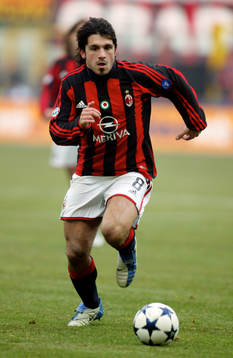 Fotboll, Italiensk, Serie A, Gennaro Gattuso, Milan