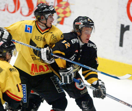 Rikard Ekström, Västerås och Fredrik Hynning, AIK