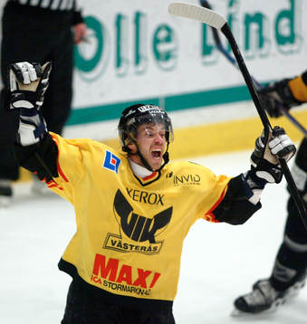 Patrik Ekholm, Västerås. Jubel