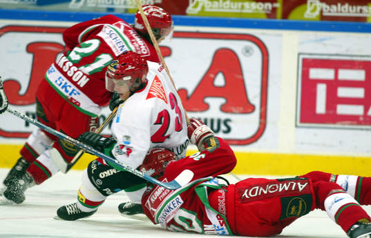 Magnus Hedlund, Modo och Jonas Johnson, Frölunda