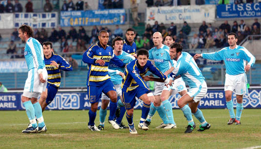 Fotboll, italiensk, Lazio - Parma