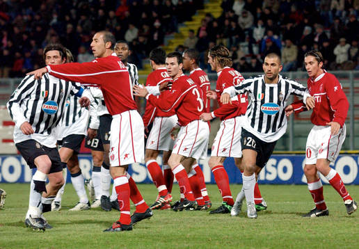 Fotboll, italiensk, Perugia - Juventus