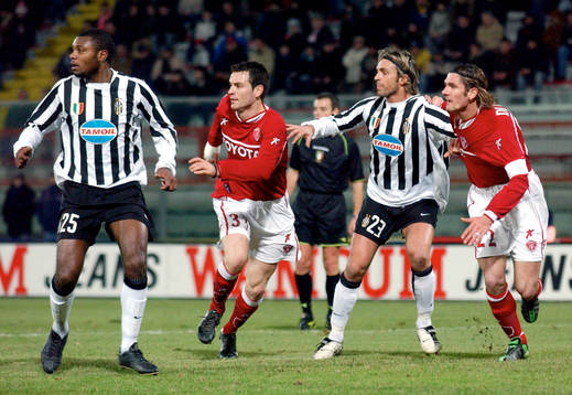 Fotboll, italiensk, Perugia - Juventus