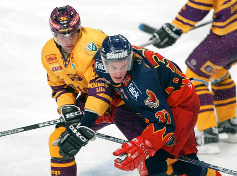 Janne Grönvall, Färjestad och Stefan Pettersson,