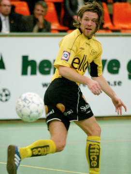 innomhusfotboll, turnering: Jonas Lundén, Elfsborg