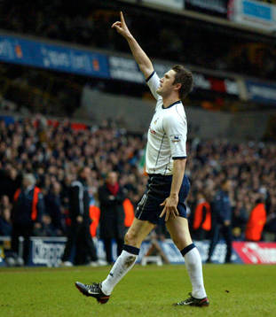 Robbie Keane, Tottenham, jubel
