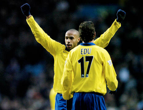 Thierry Henry, Arsenal jubel